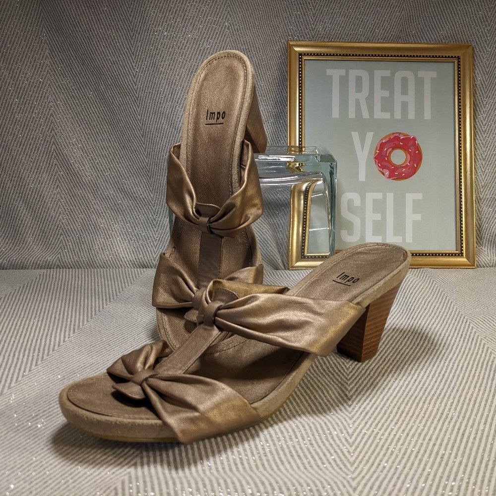 Bronze sandals